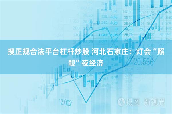 搜正规合法平台杠杆炒股 河北石家庄：灯会“照靓”夜经济