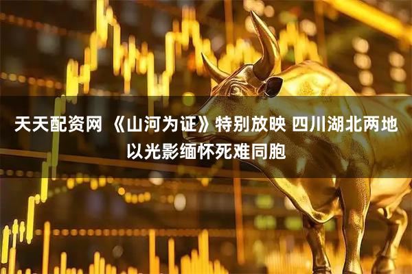 天天配资网 《山河为证》特别放映 四川湖北两地以光影缅怀死难同胞